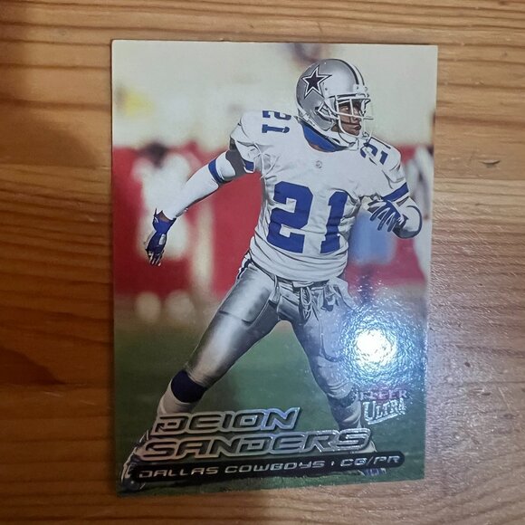 2000 Fleer Ultra Deion Sanders #170 Cowboys - Picture 1 of 2